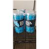 Image 1 : 4 NEW TUBS OF BLUE GLOW IN THE DARK ROCKS
