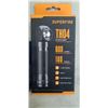 Image 2 : 2 NEW LED FLASHLIGHTS - 1 SUPERFIRE TH04 600 LUMEN LED FLASHLIGHT, WITH 5 LIGHT MODES, TYPE C CHARGE