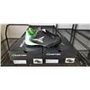Image 1 : 2 NEW PAIRS OF EASTON MAKO 2.0 LOW BLACK / GREEN BASEBALL CLEATS, SIZE US 6 YOUTH