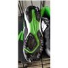 Image 4 : 2 NEW PAIRS OF EASTON MAKO 2.0 LOW BLACK / GREEN BASEBALL CLEATS, SIZE US 6 YOUTH