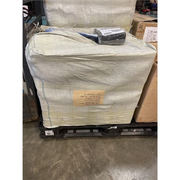 NEW CASE OF 500 PLASTIC FACE SHIELDS, FOAM BACKED