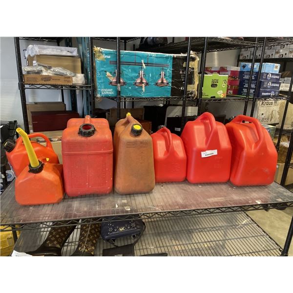 7 JERRY CANS