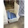 Image 2 : LARGE LOT OF ASSORTED PLASTIC STORAGE TOTES AND LIDS
