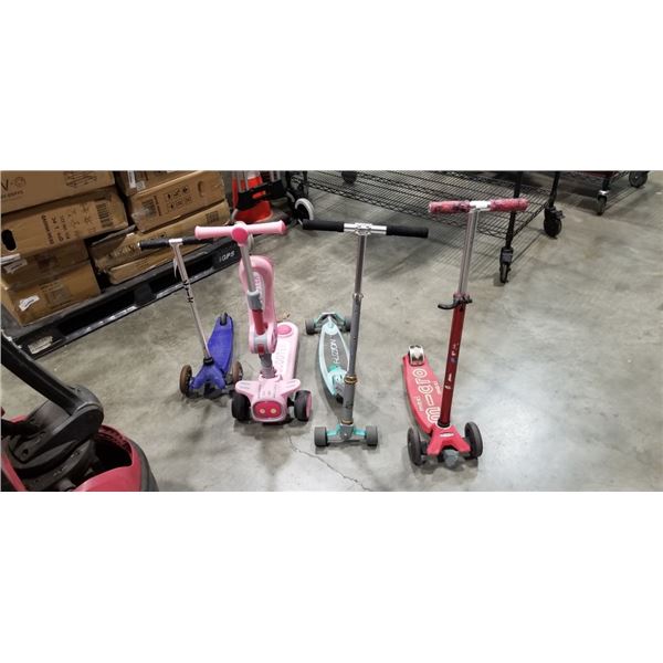 4 KIDS SCOOTERS