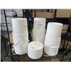 Image 1 : STACK OF WHITE BUCKETS AND LIDS
