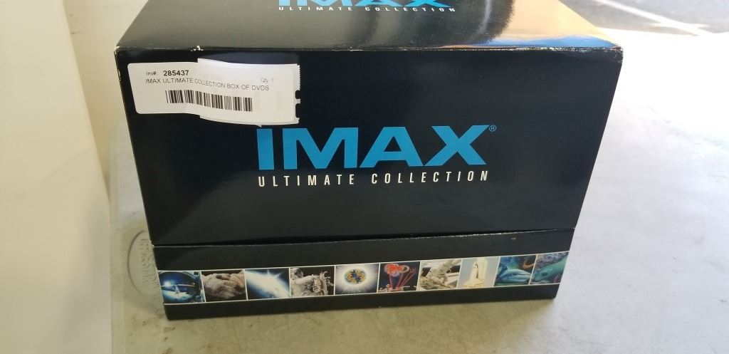 Imax Collection Folder IMAX ULTIMATE COLLECTION BOX OF DVDS MOSTLY SEALED