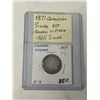 Image 1 : 1871 CANADIAN SILVER 25 CENT, QUEEN VICTORIA .925 SILVER