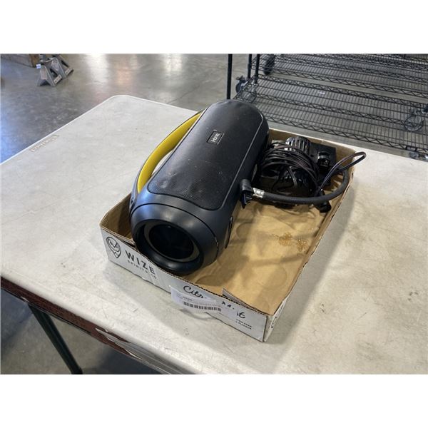 IHOME BLUETOOTH SPEAKER AND MINI COMPRESSOR