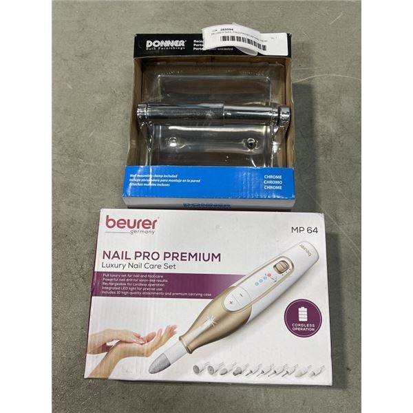 BEURER NAIL PRO PREMIUM AND NEW TOILET PAPER HOLDER