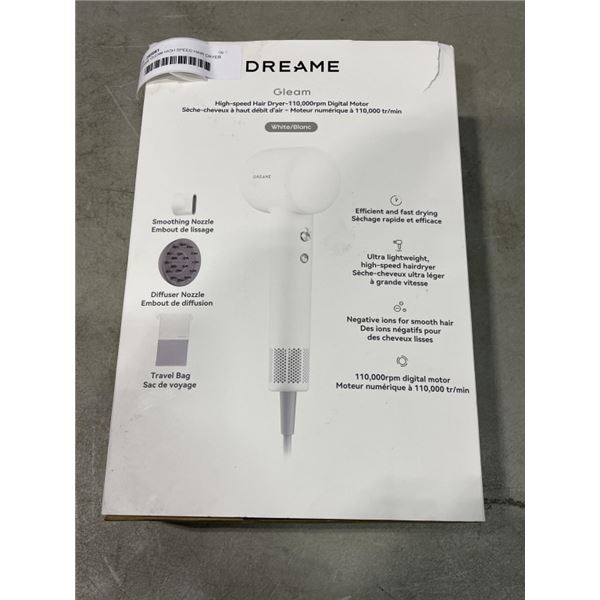 DREAME GLEAM HIGH SPEED HAIR DRYER