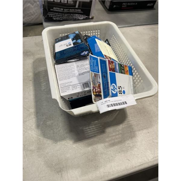 ASSORTED HP INK CARTRIDGES