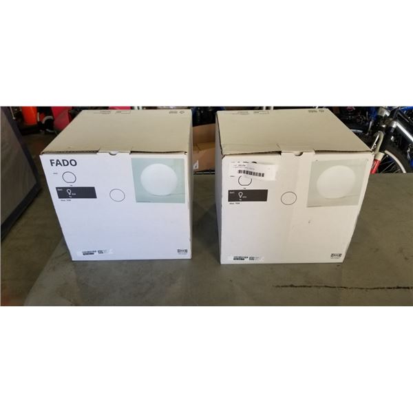 2 NEW IKEA FADO LIGHTS