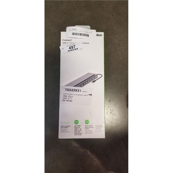 BELKIN CONNECT USB-C 11 IN 1 MULTIPORT DOCK