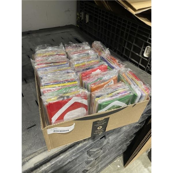 LARGE LOT OF KIDS DRESS UP COSTUMES FOR 3-10 OLD 7PCS PER BAG