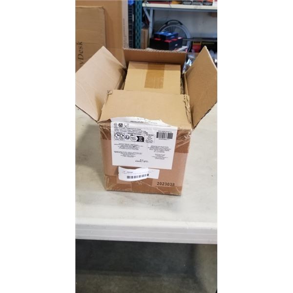 6 NEW WHITE PORCELAIN SOUP BOWLS