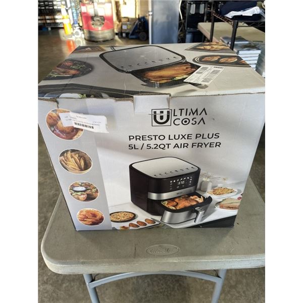 ULTIMA COSA  5 L DIGITAL AIR FRYER WORKING