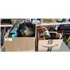 Image 1 : 2 BOXES OF HOUSEHOLD ITEMS