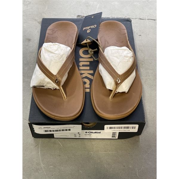NEW OLU KAI HONU TAN WOMENS SIZE 8