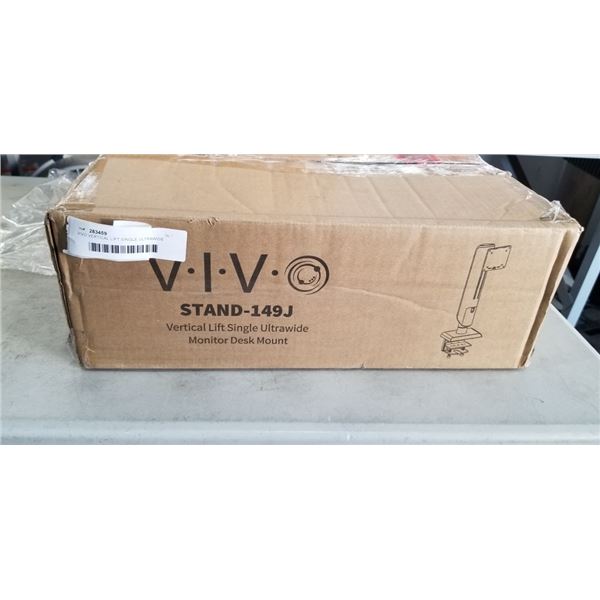 VIVO VERTICAL LIFT SINGLE ULTRAWIDE MONITOIR MOUNT