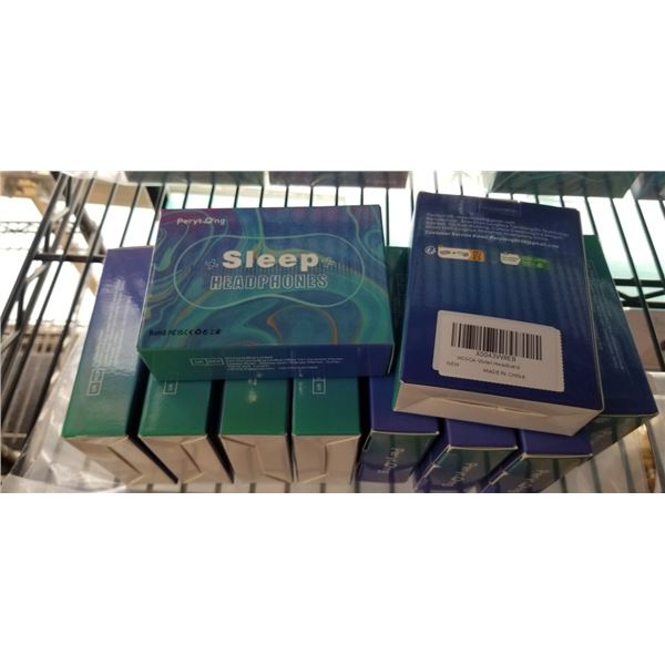 10 NEW SLEEPING HEADPHONE HEADBANDS