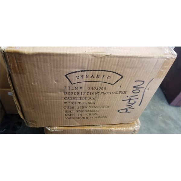 NEW CASE OF 144 4X6 PHOTO ALBUMS WIRTH PREVIEW WINDOW