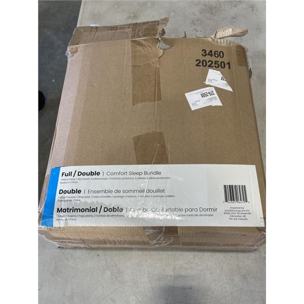 NEW FULL / DOUBLE COMFORT SLEEP BUNDLE