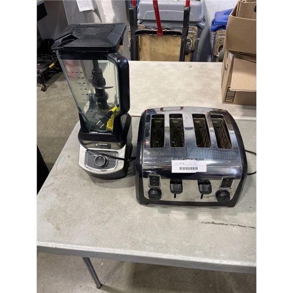 NINJA BLENDER AND BLACK AND DECKER TOASTER