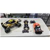 Image 1 : 3 RC CARS WITH REMOTES