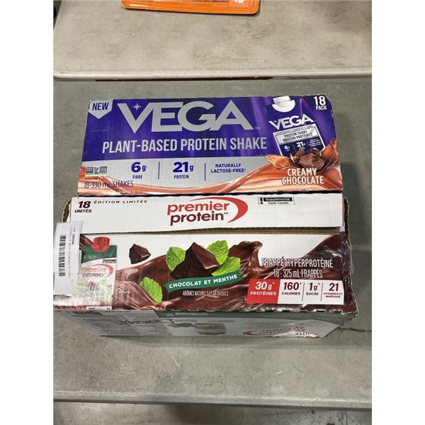 2 CASES OF PROETIN DRINKS 2025 AND 2026 NOV EXP