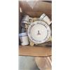 Image 2 : 3 BOXES OF ASSORTED DISHES - MUG SETS, PLATES, ETC