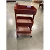 Image 1 : 3 TIER ROLLING ORGANIZER RACK