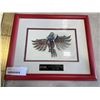 Image 2 : 2 FRAMED PRINTS - SIGNED LACY DAVES AND YVR NATIVE PRINT