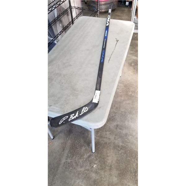 PAVEL BURE SIGNED HOCKEY STICK NO COA