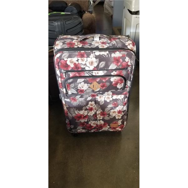 TRACKER FLORAL ROLLER SUITCASE