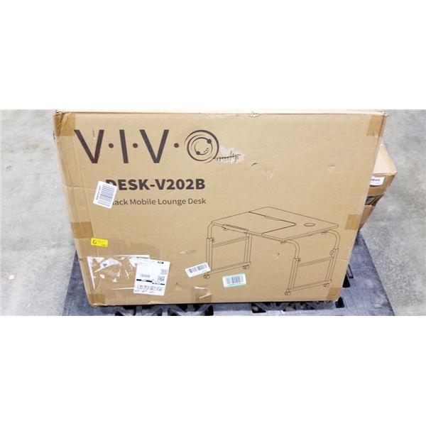 VIVO BLACK MOBILE LOUNGE DESK