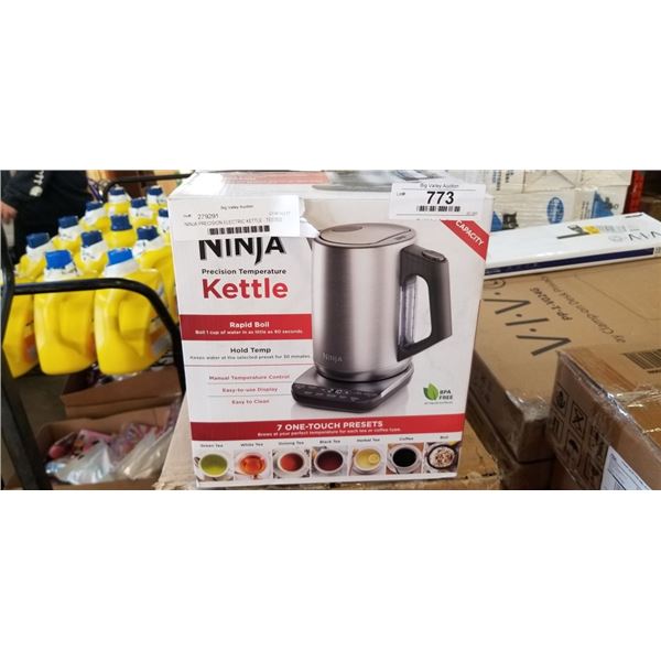 NINJA PRECISION ELECTRIC KETTLE - TESTED WORKING, RETAIL $99