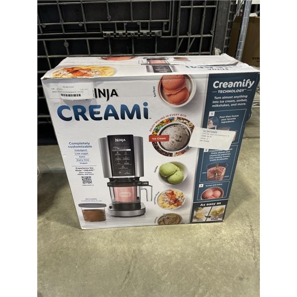 NINJA CREAMI ICE CREAM MAKER - TESTED WORKING, RETAIL $199