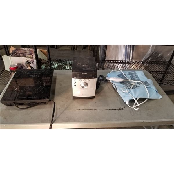 INDUCTION COOK TOP, HEAT PAD, ETC - WORKING