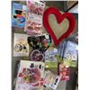 Image 1 : BOX OF NEW VALENTINE'S DAY SUPPLIES
