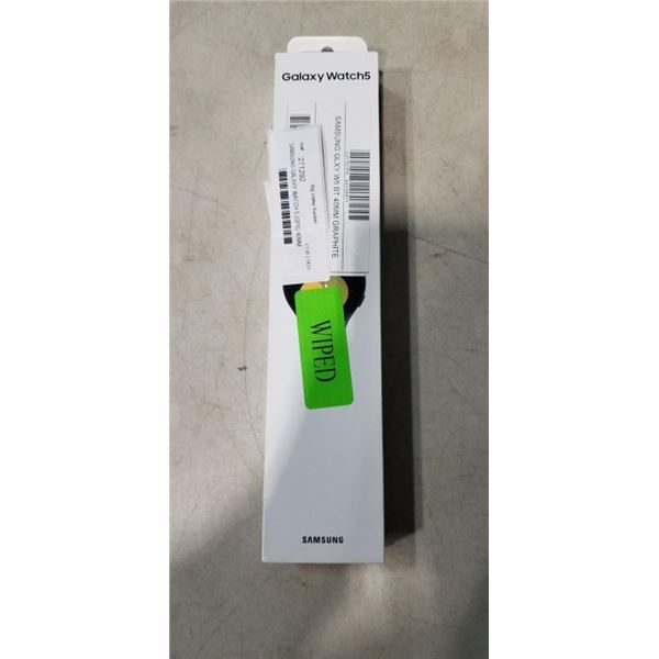 SAMSUNG GALAXY WATCH 5 (GPS) 40MM SMARTWATCH - TESTED WORKING, RETAIL $559