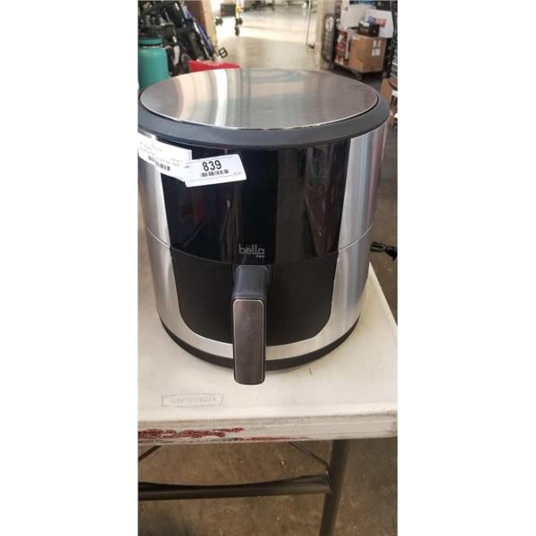 AS NEW BELLAPRO 8QT SMART CRISP AIR FRYER - TESTED WORKING, RETAIL $259