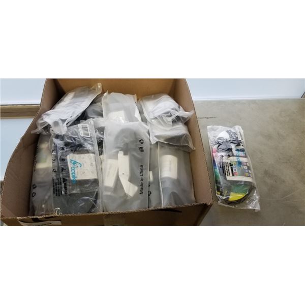 LOT OF VARIOUS WATER SHOES AND WET BAGS