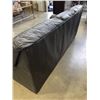 Image 4 : BLACK LEATRHER SOFA, GOOD CLEAN CONDITION