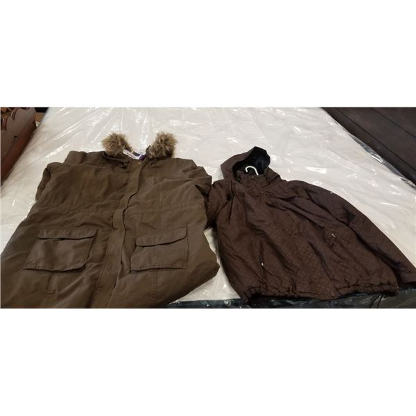 COLUMBIA  AND OLD NAVY WINTER COATS, 2XL AND 3XL