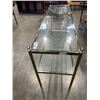 Image 2 : BRASS 2 TIER SOFA TABLE