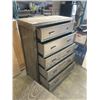 Image 3 : 6 DRAWER HIGHBOY DRESSER W/ MATCHING NIGHT STAND