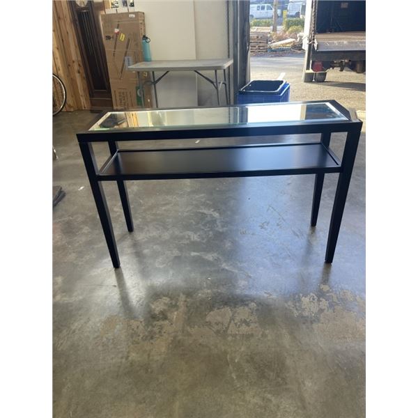 MIRRORED TOP HALL TABLE
