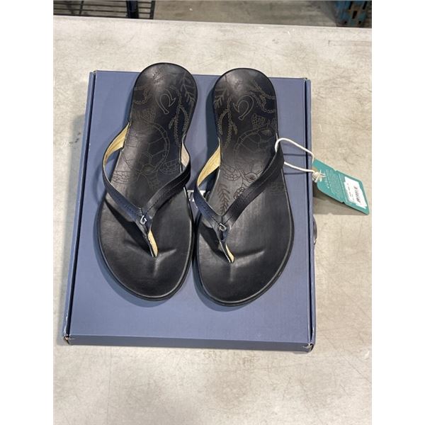 NEW OLU KAI HONU BLACK WOMEN SIZE 10