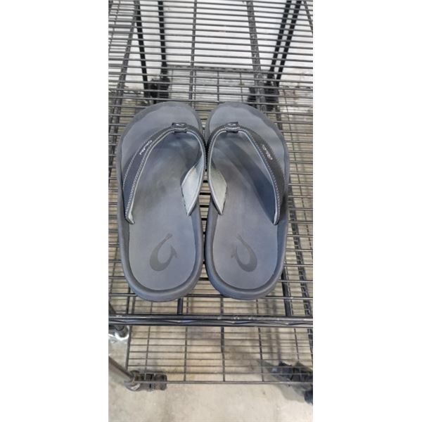 NEW OLU KAI OHANA BLACK MENS SIZE 11