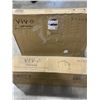 Image 1 : WHITE 63"X 55" CORNET TABLE TOP AND WHITE MEDIUM SINGLE MOTOR CORNER DESK FRAME